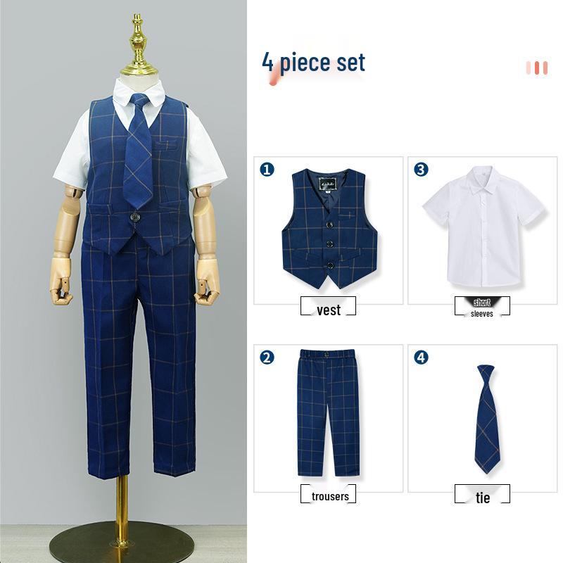 Kindergarten Summer School Uniform Set - Performance Costumes for Primary and Secondary Students