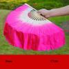 31cm Bamboo Chinese Short Bellydance Fan Multicolors Hand Dye Adults Fan
