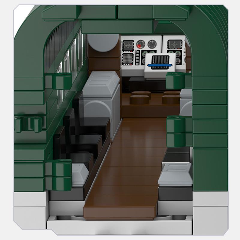 Ovly Douglas C-47 Transport Aircraft Model Building Block Fighter Toy Compatible with Bricks Children's Birthday Gift