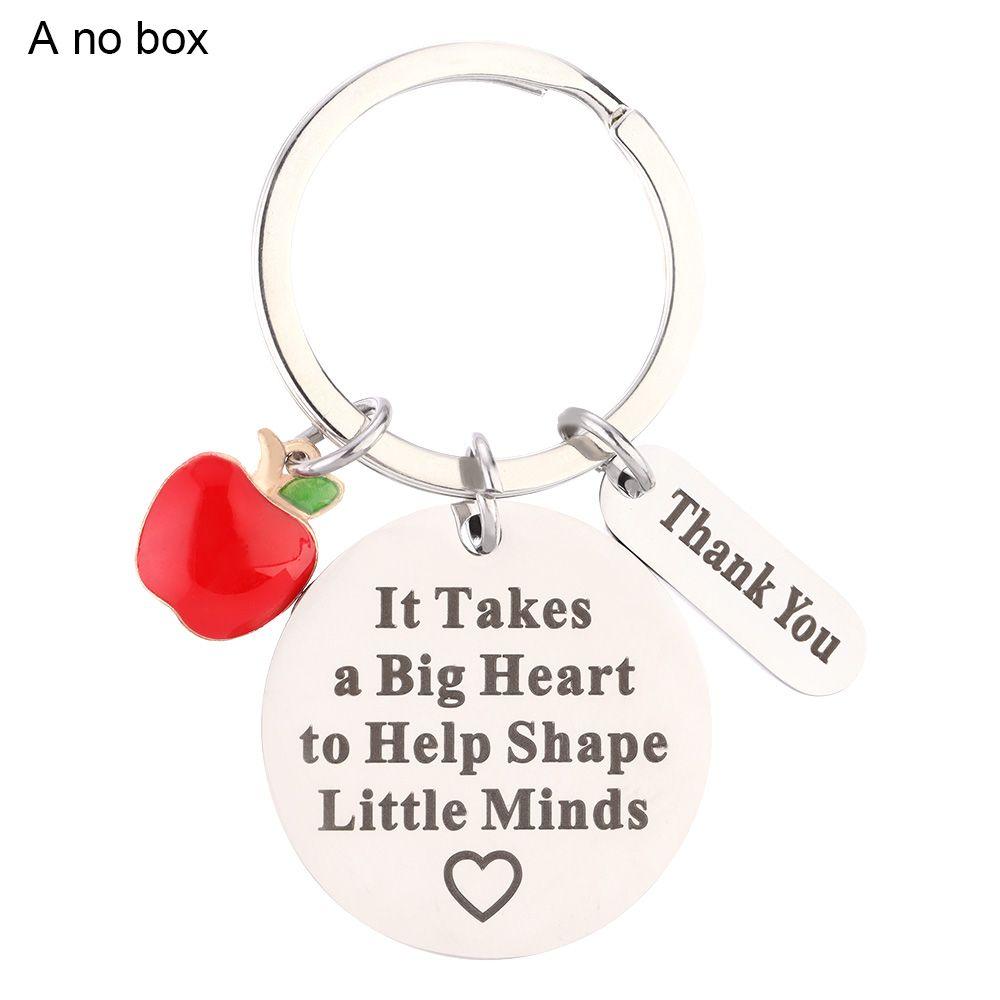 Students Fashion Thank You Gift Keychains Christmas Teacher Appreciation Teachers Gifts