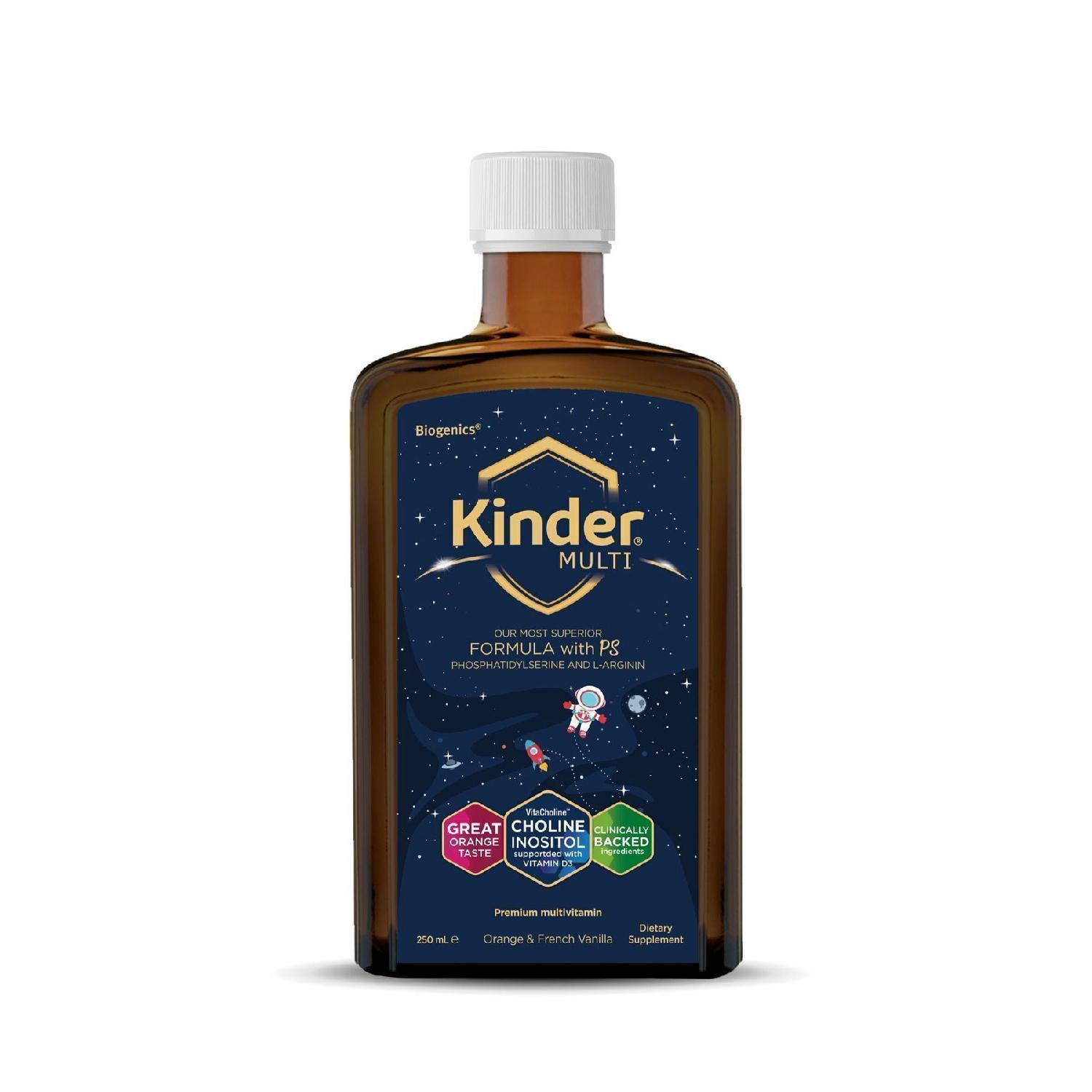 

Multi 250 Ml - L -argenin, Choline, Inositol, Phosphatidilserin, Lutein, Vitamins And Minerals