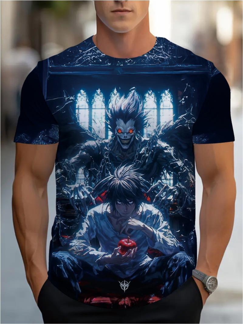 Men s round neck short sleeve T-shirt S