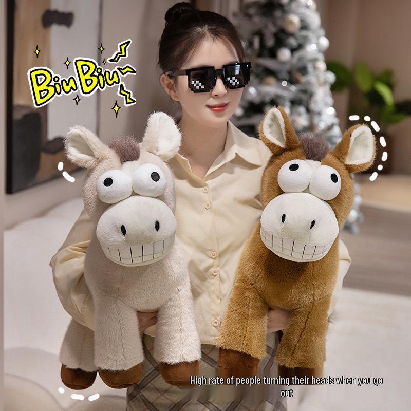 Year of the Horse Zodiac Plush Doll - Hanhan Fun Mascot Toy for Kids