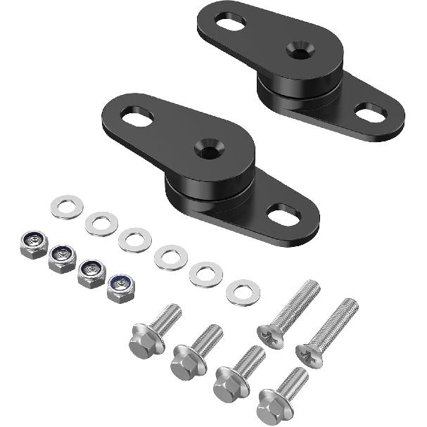 NICECNC Motorcycle Adjustable Exhaust Mount Hanger Compatible with Yamaha Banshee 350 YFZ350 1987-2006, Banshee 350 YFZ350SE Special Edition 2005
