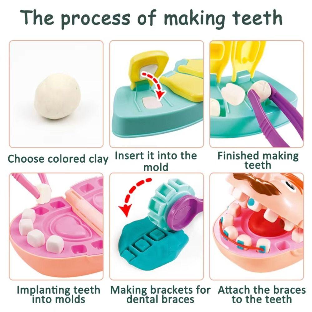 Role Play Doctor Pretend Play Kit Mud Puzzle Doctor Toys Children Doctor Toys Set  Gift