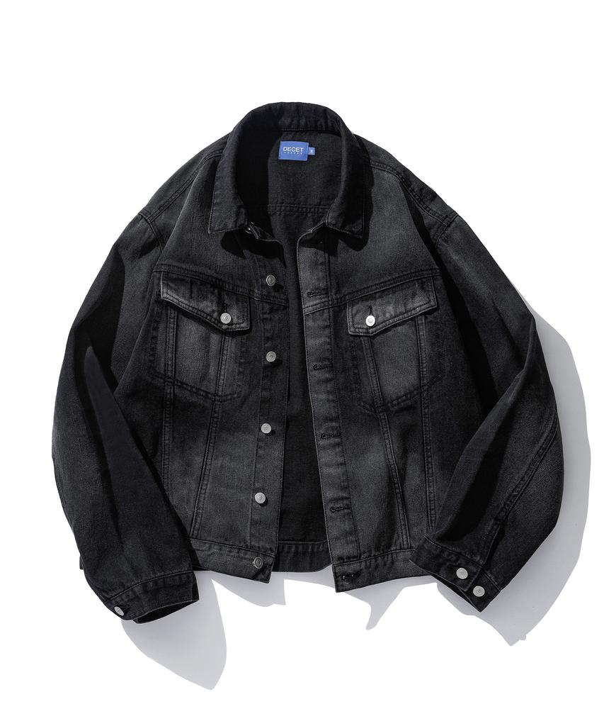 Decet Denim Trucker Jacket Dcjk004Black