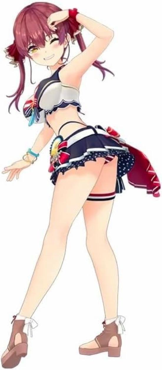 Houshou Marine Acrylic Stand Hololive Summer Splash Party Hololive Official Merchandise