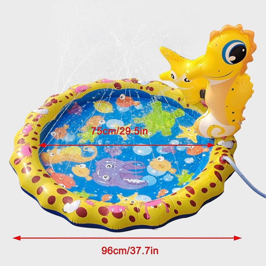 Sprinkler Pad For Kids With Thickened Pvc Material Eco-friendly And Durable For Outdoor Activities Backyards Beaches