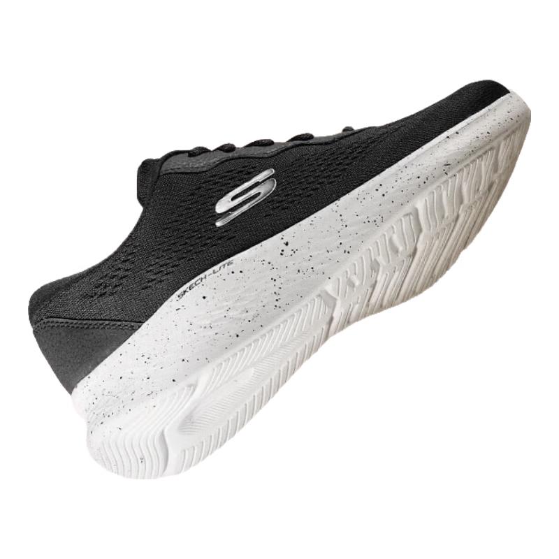 

Skechers Men s 232596 Thick-Soled Mesh Casual Sneakers 40