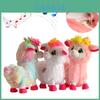Prepárate para Moverlo Peluche Eléctrico Pets Alive Boppi Alpaca Regalo de Cumpleaños