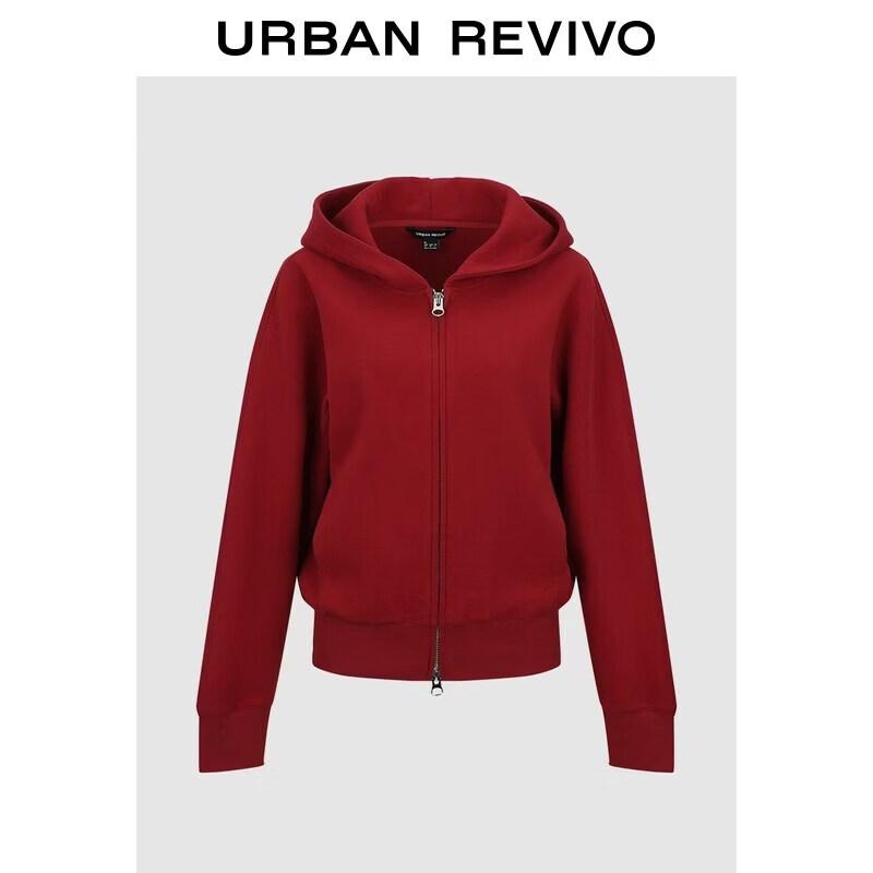 UR 2026 Spring Women's Hooded Loose Jacket
