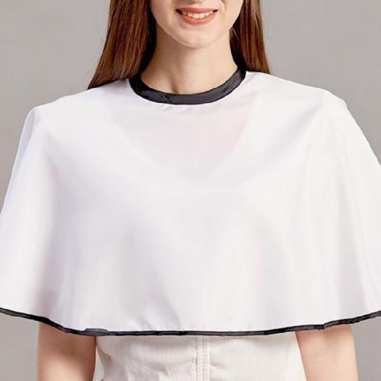 Mantella da Barbiere Tessuto Impermeabile Essenziale per lo Styling Sposa Professionisti del Salone Pronta per il Photoshoot Panno Protettivo per Capelli