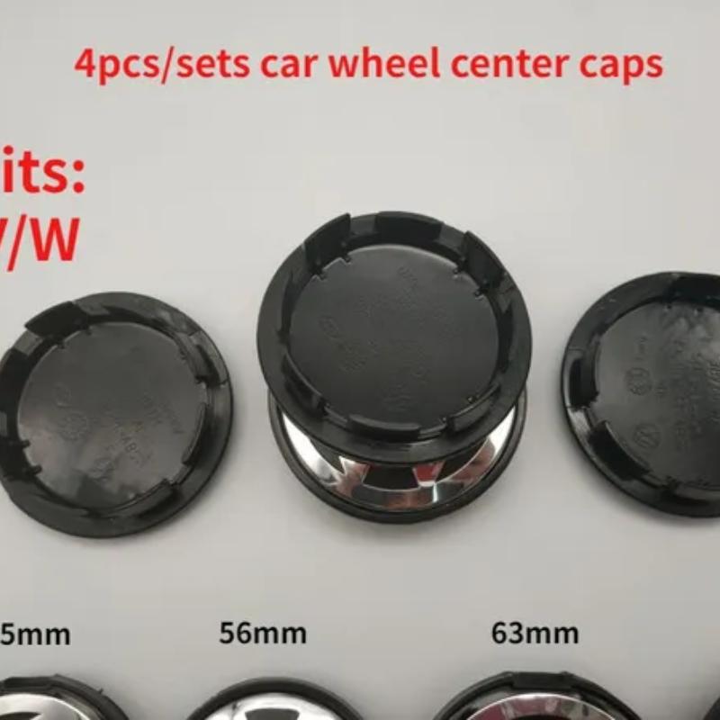 

4Pcs/set Car Wheel Center Hub Caps Wheel Rim Covers Fit For V/W