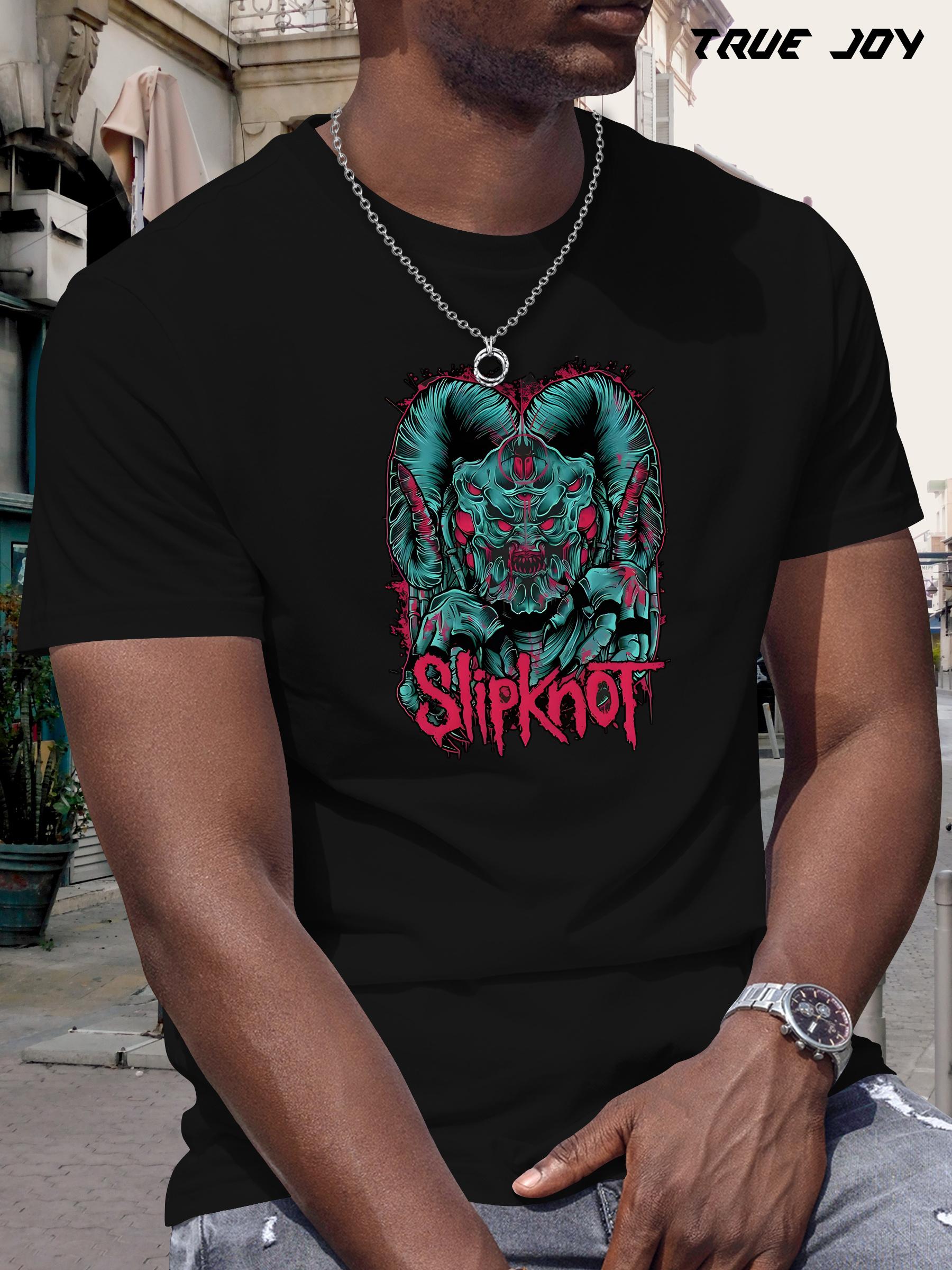 Slipknot Graphic T-shirt - Bold Band Logo Print S