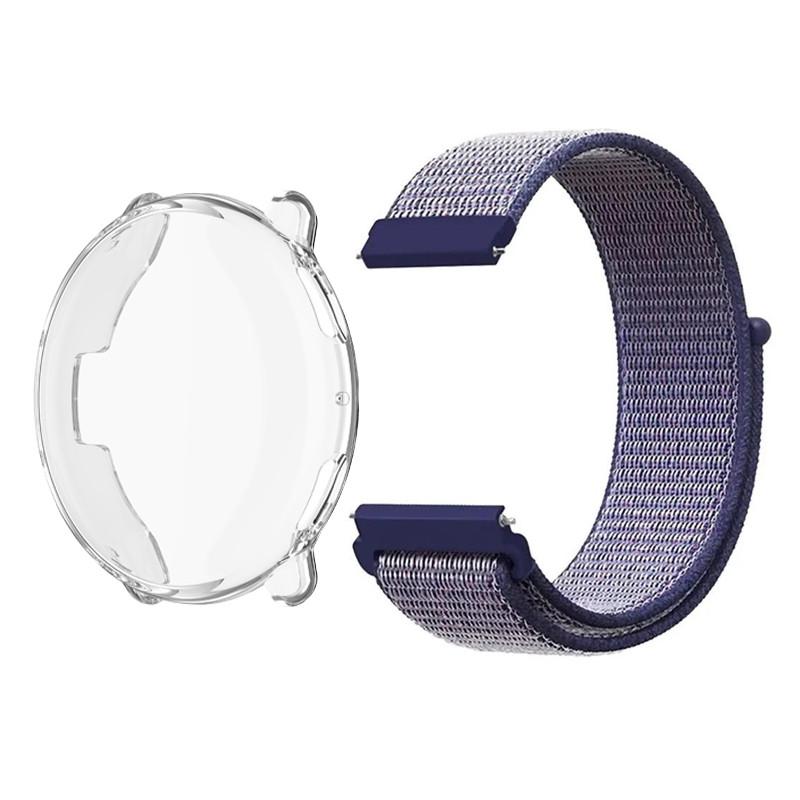 Strap for Amazfit Active 2 TPU Protection Case Smartwatch Nylon Watchband Replacment Band
