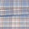 New Plaid Polyester Yarn-Dyed Fabric with Gold & Silver Threads for DIY Pleated Skirts