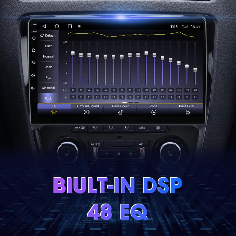 Android 12 Car Radio For Skoda Octavia 2 A5 2007-2014 2 Din GPS 4G Carplay Auto Stereo DVD intelligent Systems Smart Autoradio