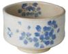 Yamakiikai Round Nagomi Sakura Blue Matcha Bowl Y1527