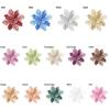 Glitter Artifical Fake Flowers Christmas Flowers Home Xmas Ornaments Christmas Tree Decorations