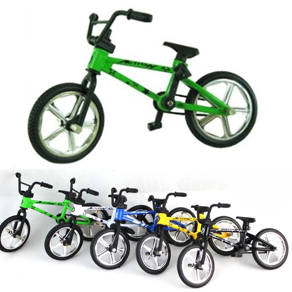 High Quality Bike Fans Boy Toys Zinc Zinc Alloy Model Toys Finger BMX Spare Tire Finger Bicycle Mini Bike