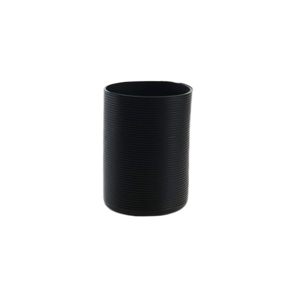 6.5CM Silicone Heat Insulated Cup Sleeve Stripes Non-slip Wraps Protective For Glass Cup Sleeve Water Bottle Kettle Cover