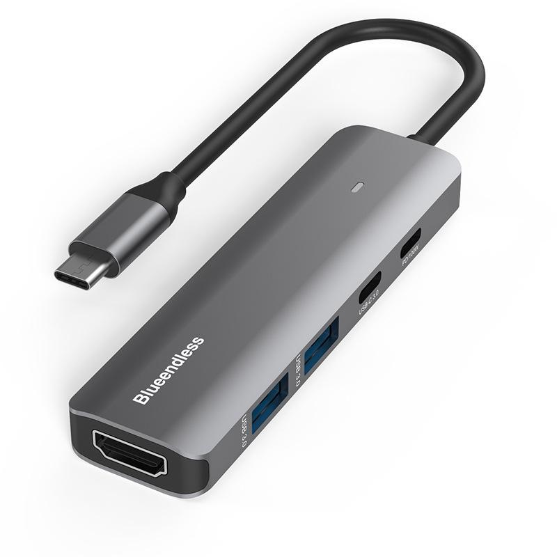 Type-C Laptop Dock: 4K 60Hz, USB 3.0, Steam Deck Converter, High-Speed Transmission