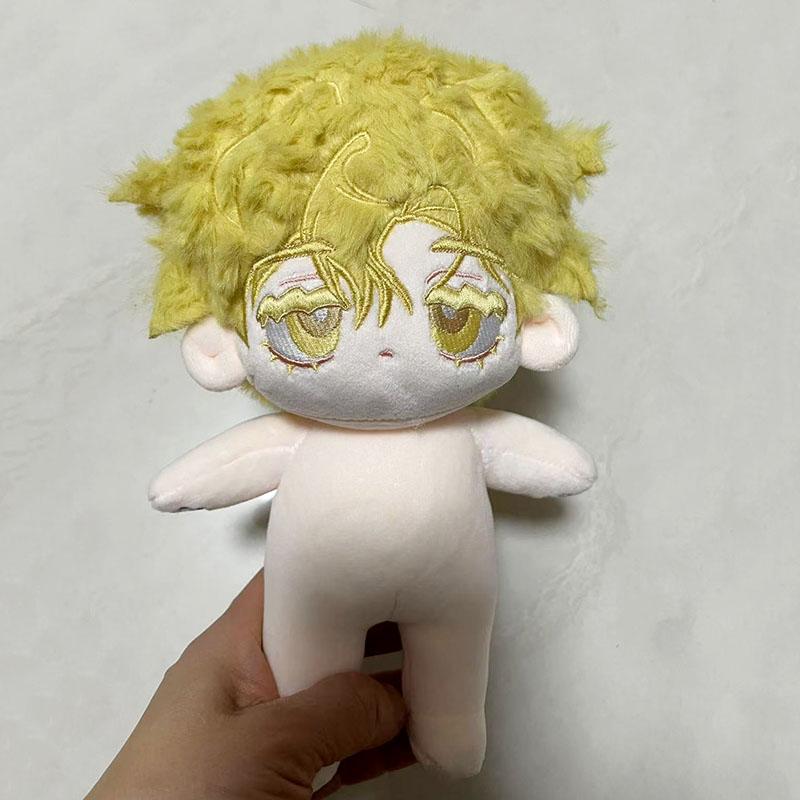 20cm Alien Stage Luka Cotton Stuffed Dolls Handsome Boy Dress Up Plush Puppet with Prince Clothes Gift Xmas Toys for Kids Adults
