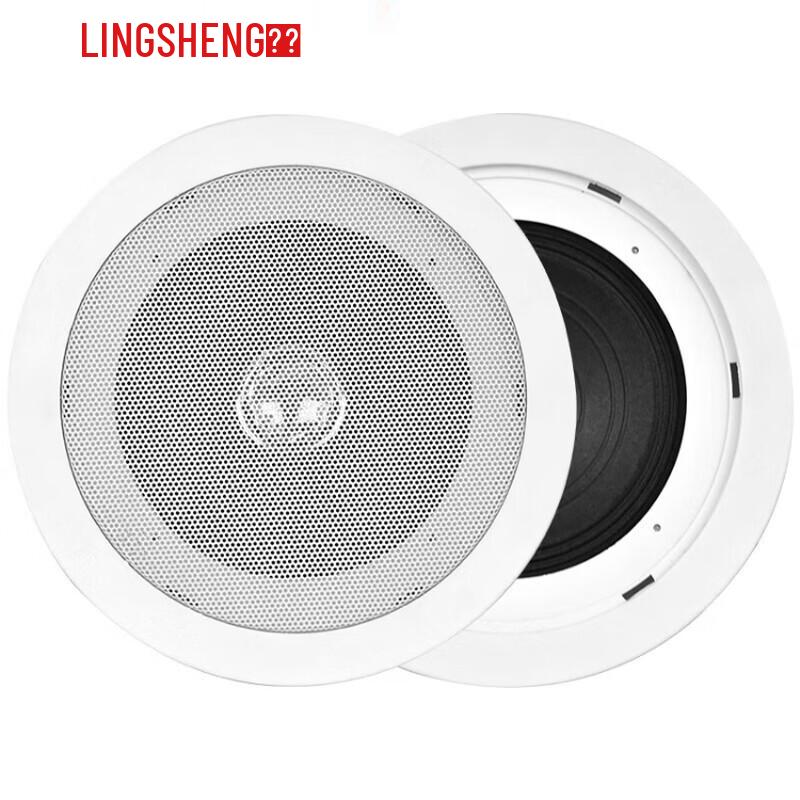 Lingsheng Ceiling Speaker CN plug (adapter included)