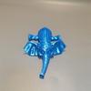 3D Printed Baby Elephant Figurine - Micro Landscape Ornament & Gift Model