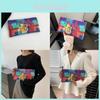 Stylish Colorful Envelope Bag For Women Fashionable Pu Handbag Trendy Mobile Pouch