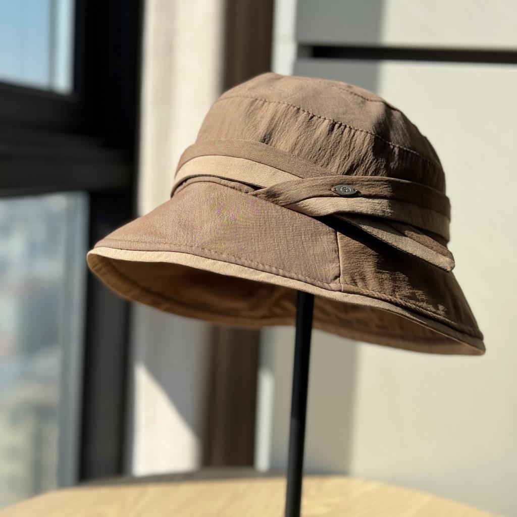 New summer thin quick-drying versatile sunshade sun hat children's foreign gas bucket hat outdoor face hat