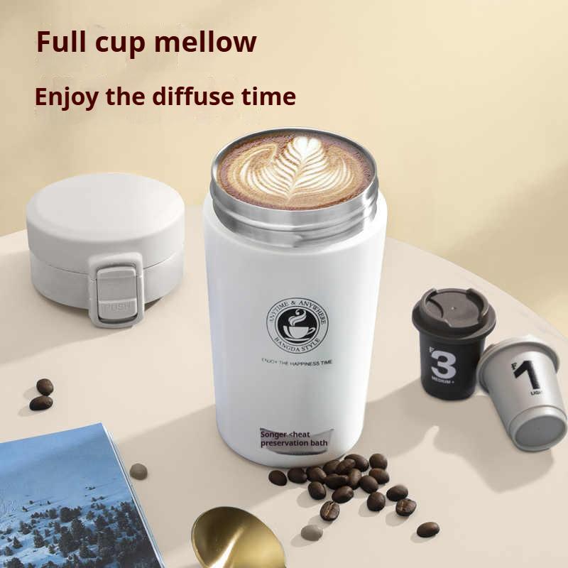 380/510ML Coffee Cup Stainless Steel Thermo Bottle Car Thermal Cup Outdoor Sports Vacuum Flask Keeps Cold and Heat Thermal Mug