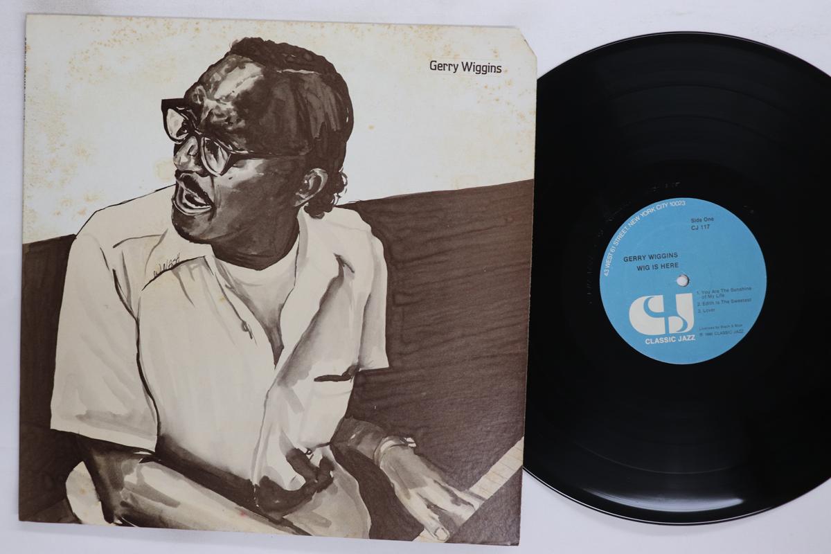 

LP Record GERRY WIGGINS Wig Is Here CJ117 CLASSIC JAZZ M 1980 US Jazz Used