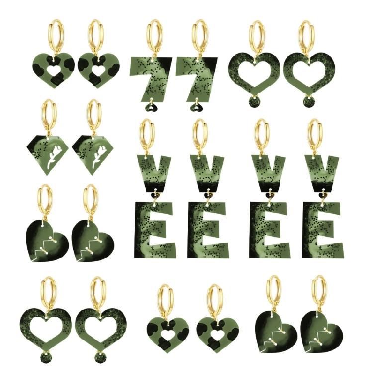 Versatile Silicone Mold Valentine’s Day Earrings Mould Handmade Jewellery Molds