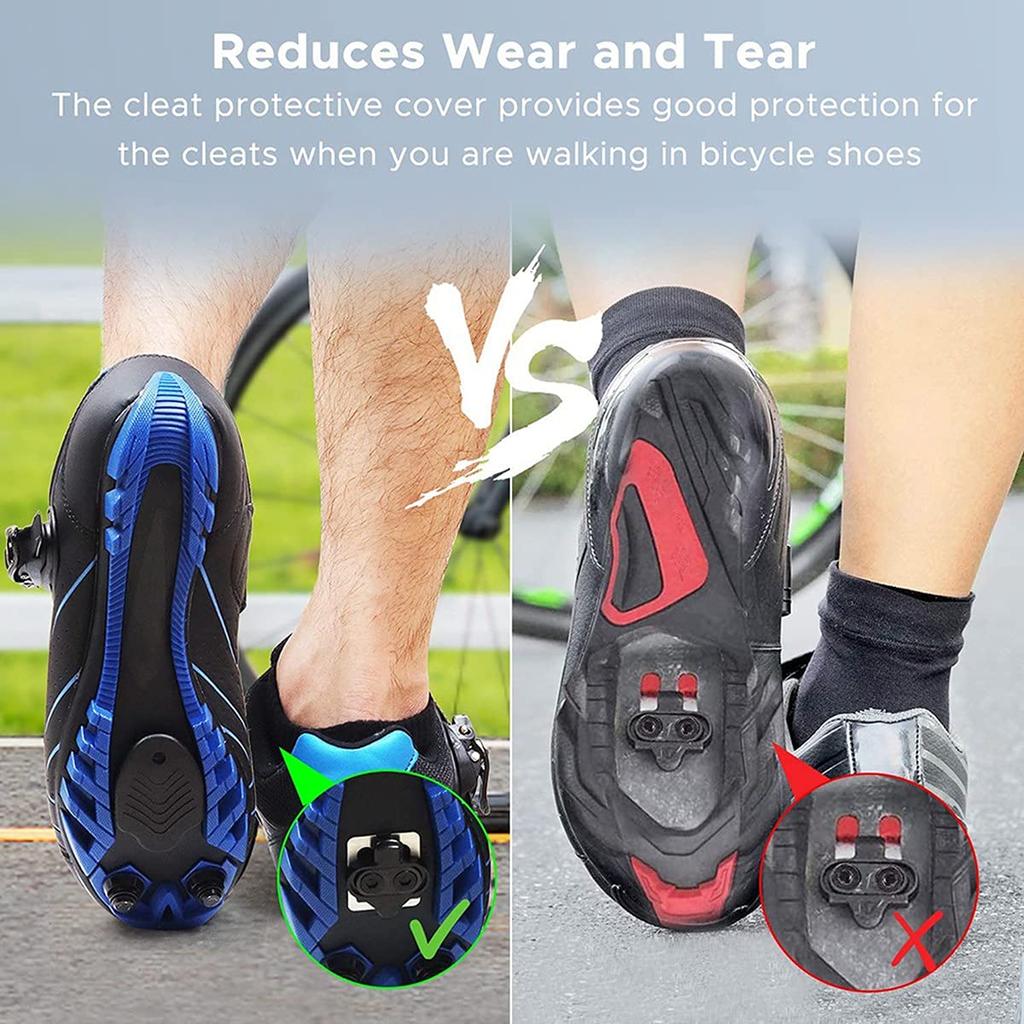 Gaetooely Gto SPD Cleat Compatible with SPD Bike Cleat 1 Pair Covers, -51 Cleats, Durable, Covers,