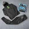 Synaworld-Sweatshirt Sweatpants Two-piece Y2k Letter Printed Oversized Hoodie Sweatpants Set