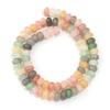 1 String 5X8Mm Glass Beads Colorful Abacus Flat Round Loose Beads For Jwelry Making Diy Crafts Bracelets Necklace Accessories