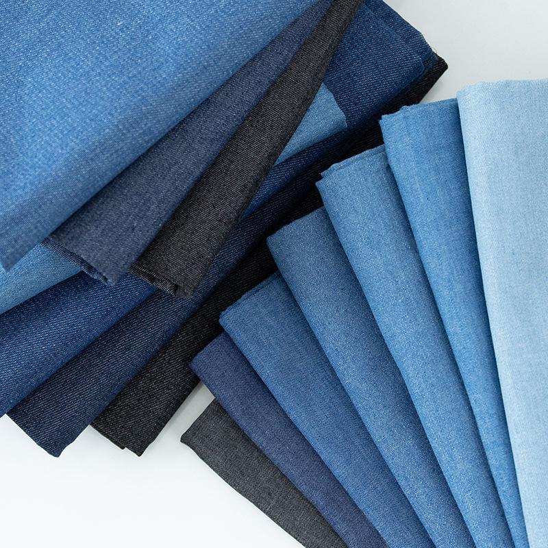 Frühlings-/Sommer-gewaschener Denim-Stoff für Kinderbekleidung, Jugendhemden, Taschen, Schuhe und Hüte - 16s reine Baumwolle