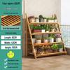 Changbaosen Folding Multi-layer Balcony Storage Shelf