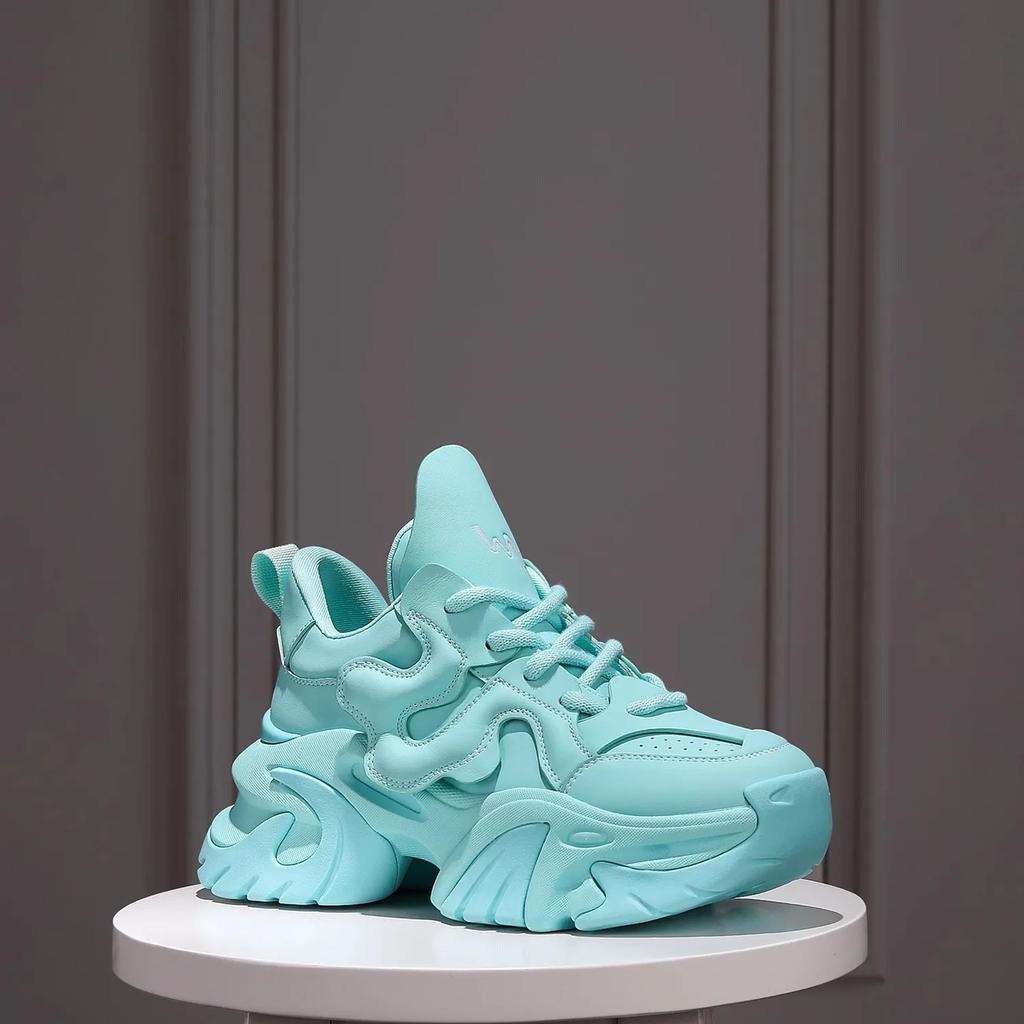 Fashion 2025 New Trendy Explosive High Rise Thick Bottom Casual Shoes for Women, Classic Breathable Lightweight Sports Shoes sneakers