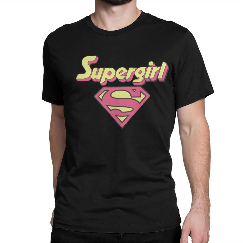 Supergirls T Shirt Unisex Unisexs 100 Cotton Novelty Tshirts O Neck Tee Shirt Short Sleeve Tops Adult