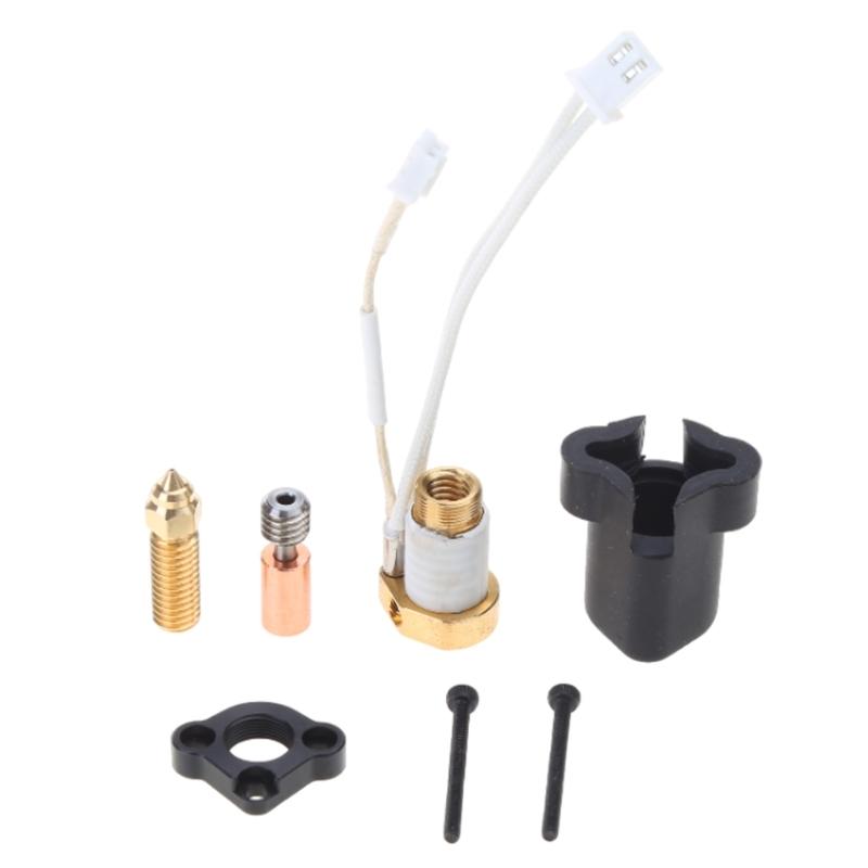Oppdatert Hotend-sett For K1 300C Høytemperatur Hotend 3D-skriver Keramisk Varmeblokk-sett Høyhastighetsutskrift