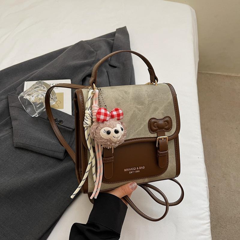 Casual Retro Women's Backpack 2026 New Exquisite Versatile Backpack Travel Bag Mini Schoolbag