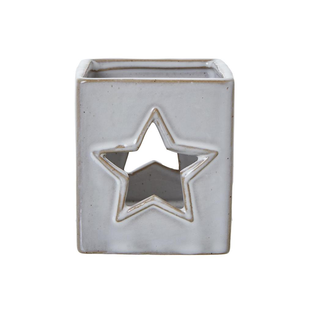 Hill Interiors Ceramic Star Tea Light Holder