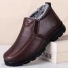 Fashion Winter Cotton Shoes Thickened Warm for Men Comfortable for Daily Leisure Running Anti Slip Wear-resistant for Men