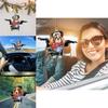 Acrylic Unique Dog Gun Car Ornament Festive Cartoon Style Decor For Auto Interiors