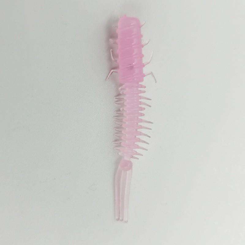 Luya Soft Bait Thread Three-Tailed Soft Worm 4.5Cm Slug Soft Elastic Bionic Luya False Bait