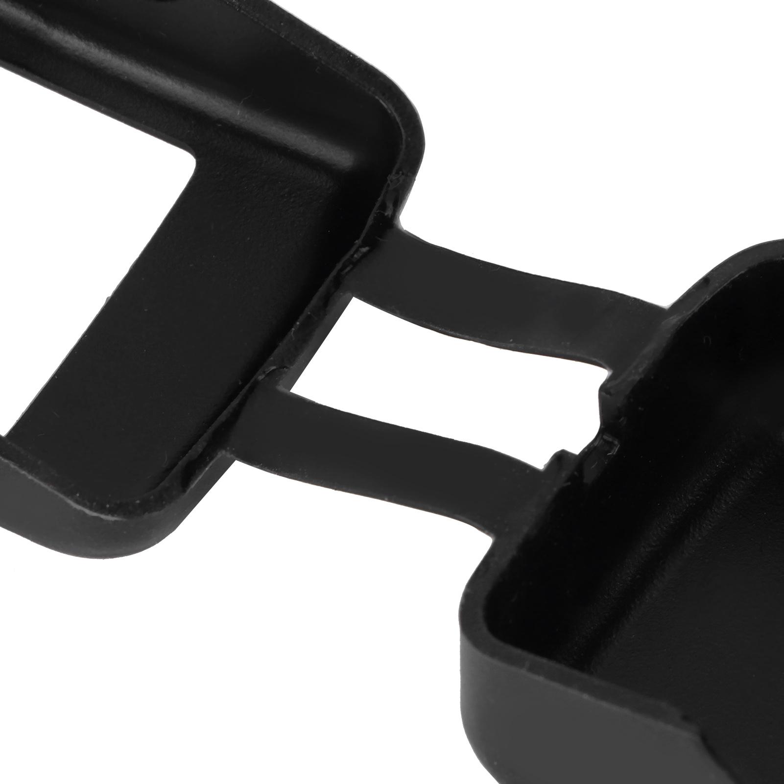 

2Pcs Oximeter Cover Portable Silicone Fingertip Pulse Monitor Protector for Travel Home(Black White )