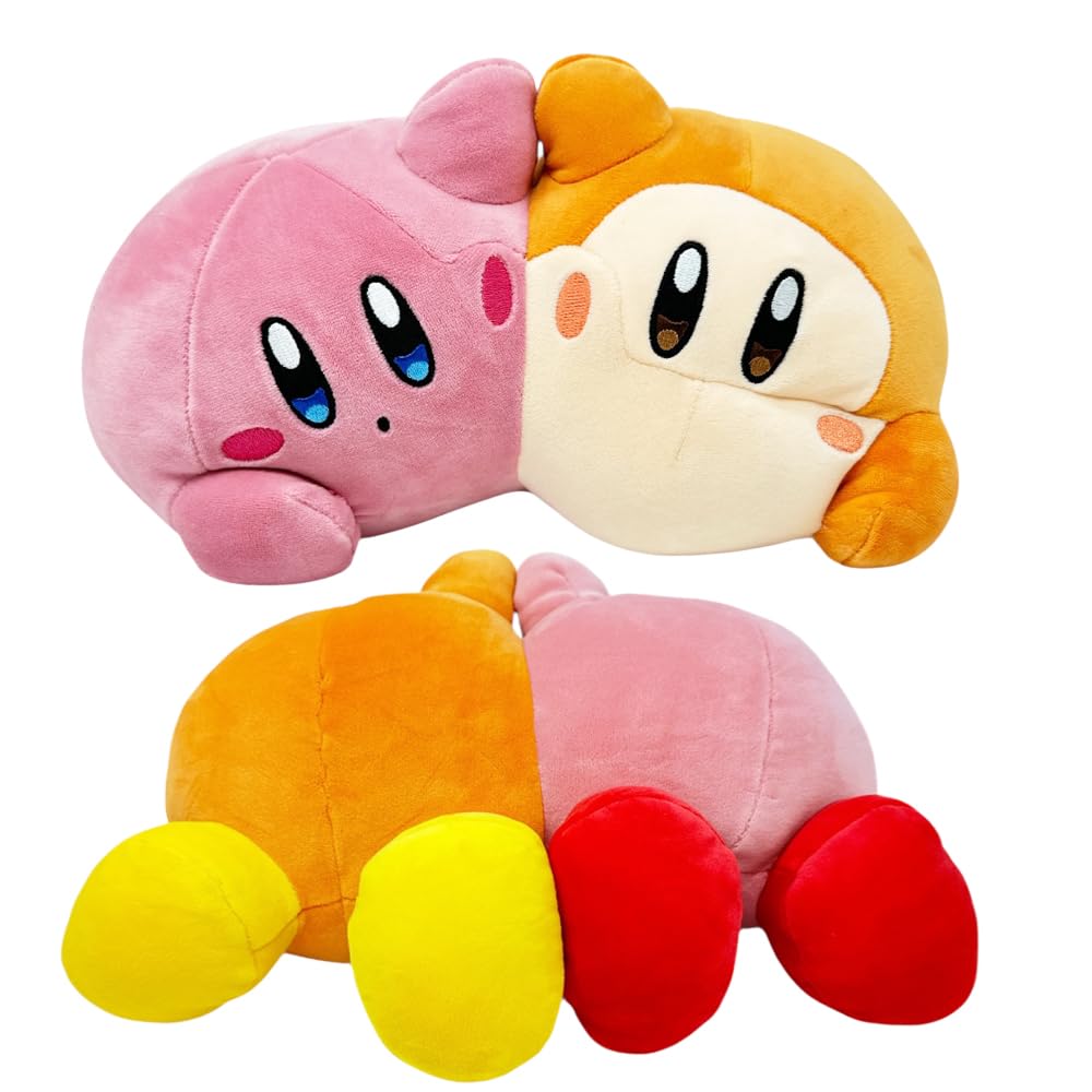 Kirby Play with Waddle Dee Big Plush Toy, Approx. H13 X W30 X D20cm, Includes Toy Diamond