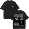 Retro Washed Beyonce Renaissance World Tour Tshirt  Album Concert Music Tshirts Men Women Casual Cotton Vintage T Shirts